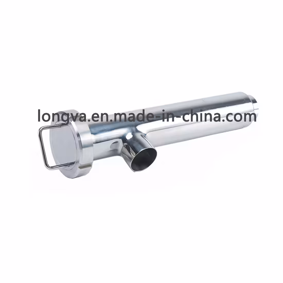 Sanitary 304 Stainless Steel Welded Angle Filter for Milk Strainer