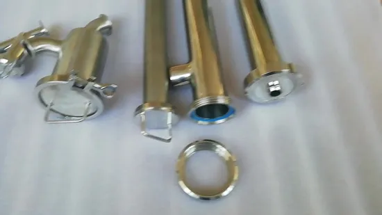 Sanitary 304 Stainless Steel Welded Angle Filter for Milk Strainer