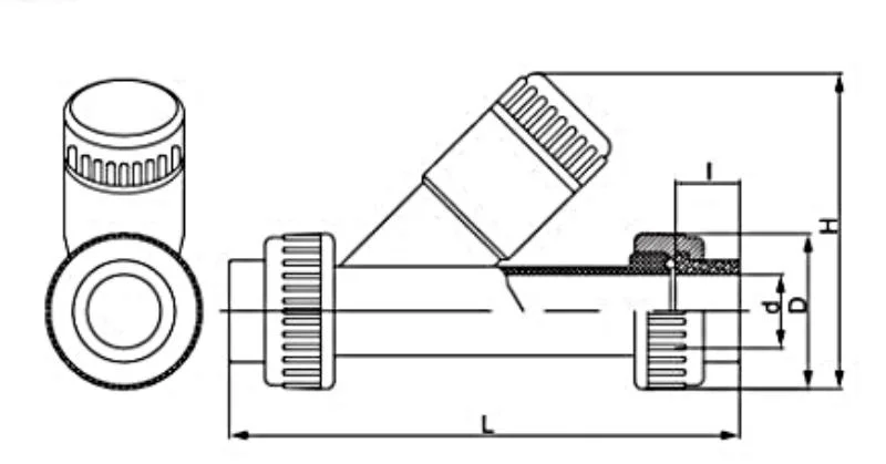 Y-Type Strainer/Filter with Female Thread Water Filter