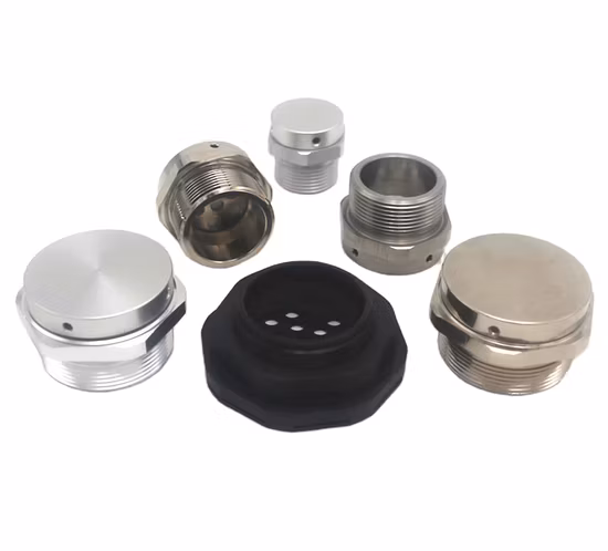 Válvula de ventilación de aire de acero inoxidable con tapón de ventilación impermeable y transpirable de metal