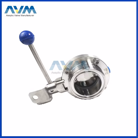Válvula sanitaria Válvula de acero inoxidable Bola neumática/mariposa/retención/diafragma/asiento desviador/válvula de muestreo